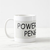 T-SHIRT Power zum Penguin Kaffeetasse (Links)