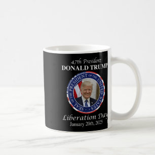T-Shirt Präsident Donald Trump Li zum Tag der Befr Kaffeetasse