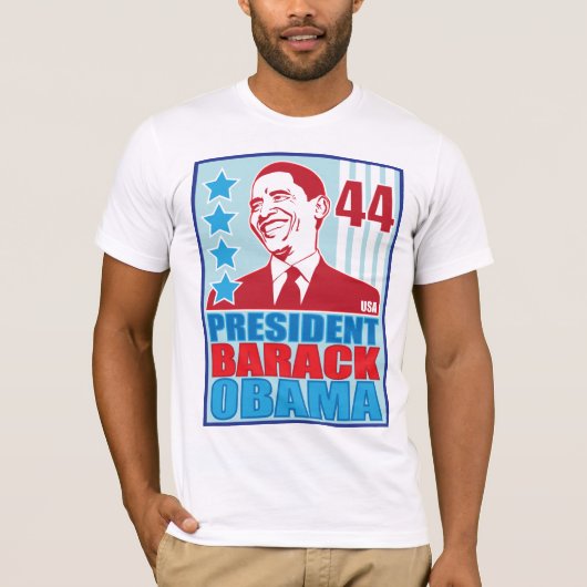 T - Shirt Präsidenten-Barack Obama (Vorderseite)