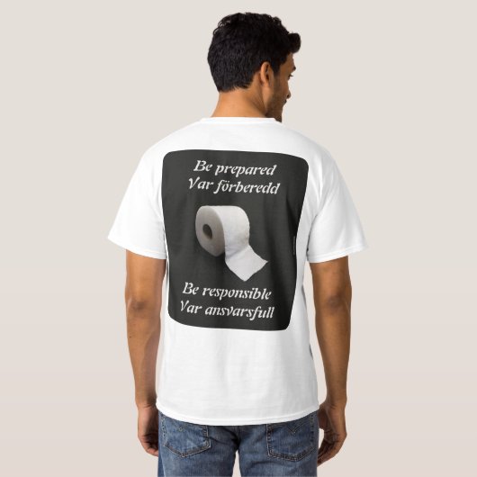 T-shirt — Prepper (Schwarz voll)