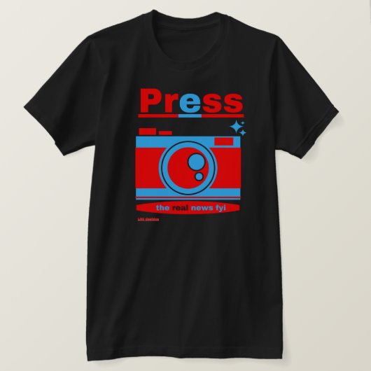 T - Shirt "PRESS" (Design vorne)