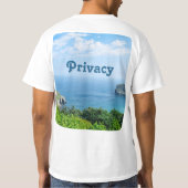 T-shirt — Privacy (Rückseite)