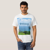 T-shirt — Privacy (Vorne ganz)