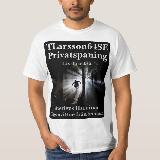 T-shirt — Privatspaning (Vorderseite)