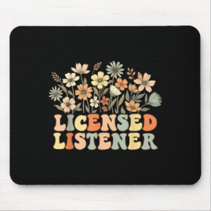 T-Shirt Psychische Gesundheit Schulberater Therapi Mousepad