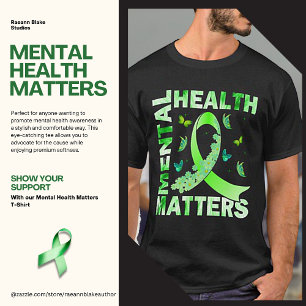 T-Shirt 'Psychische Gesundheit zählt'