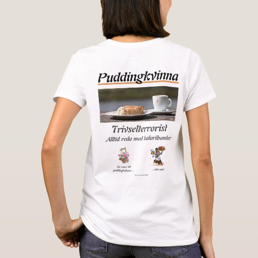T-shirt — Pudding (Rückseite)