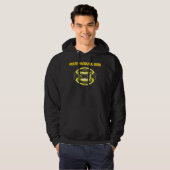 T-Shirt Pulse Strahlungsrausch Hoodie (Vorne ganz)
