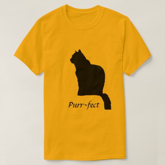 T - Shirt - Purr-fect (Design vorne)