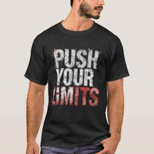 T-Shirt "Push Your Limits" für Männer Disziplin