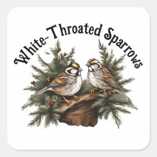 T - Shirt Quadratischer Aufkleber