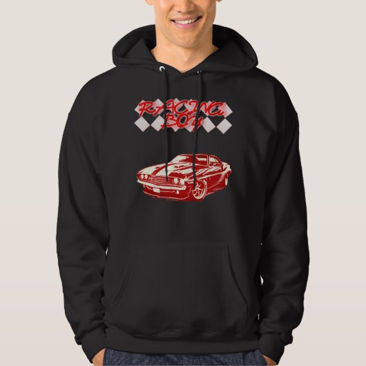 T-Shirt Racing Boy  Hoodie (Vorderseite)