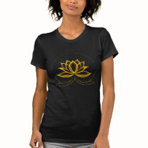T - Shirt Radiant Golden Lotus