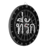 T-Shirt-rak ~ Meine Liebe in thailändischer Sprach Dartscheibe (Vorderseite Links)