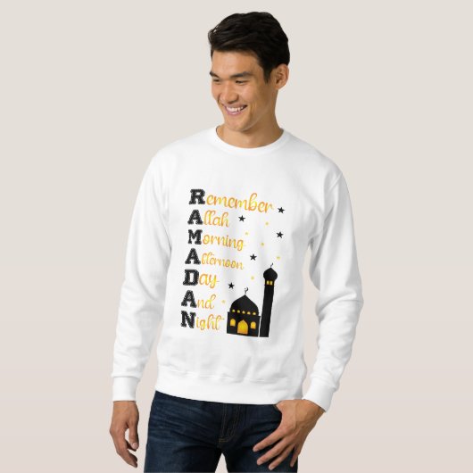 T-Shirt- RAMADAN Long Sleeve Shirt (Vorne ganz)