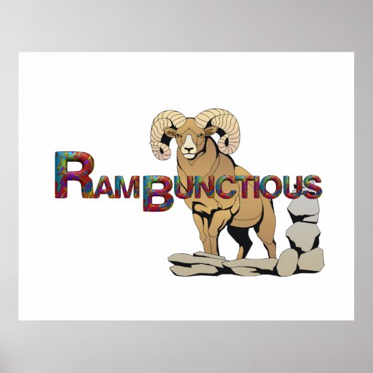 T-SHIRT Rambuncyslich Poster (Vorne)