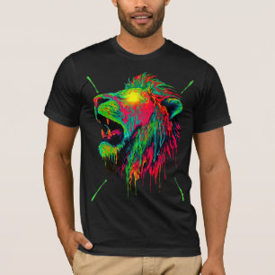 T-Shirt-Rebell-Löwe T-Shirt