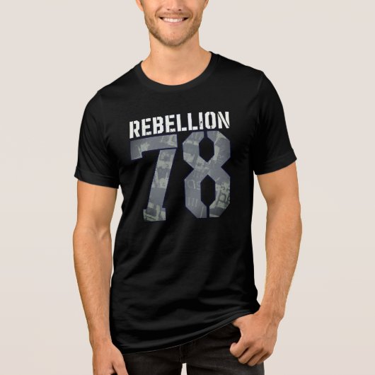 T-Shirt Rebellion78 Tri-Blend Shirt (Vorderseite)