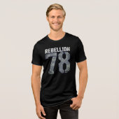 T-Shirt Rebellion78 Tri-Blend Shirt (Vorderseite voll)