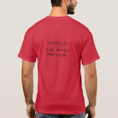 T SHIRT RED (Rückseite)