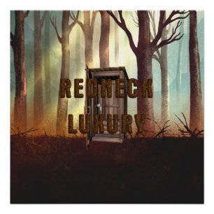 T-SHIRT Redneck-Luxus Poster