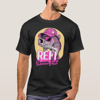 T - SHIRT REEL FRAUEN FISCHEN NEUES FASHION DESIGN