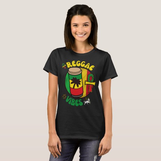 T-SHIRT REGGAE VIBES (Vorne ganz)