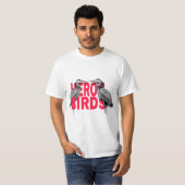 T-Shirt Reiher Vögel (Vorne ganz)
