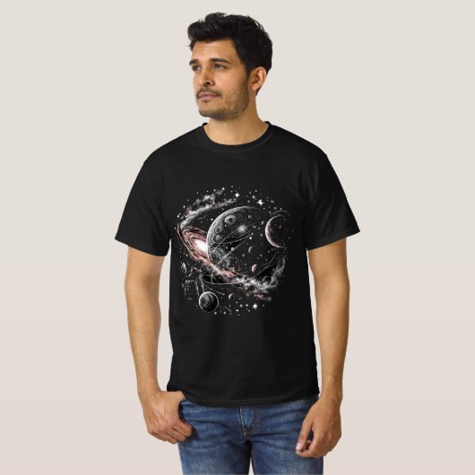 T - Shirt Reise zum Kosmos (Vorne ganz)