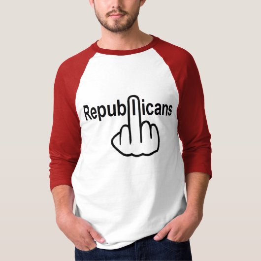 T-Shirt Republicans Flip (Vorderseite)