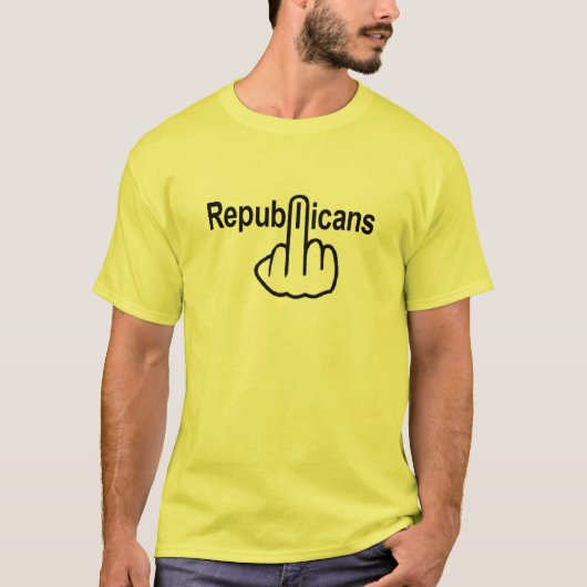 T-Shirt Republicans Flip (Vorderseite)