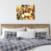 T-SHIRT Restaurant Shenanigans Leinwanddruck (Insitu (Schlafzimmer))