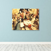 T-SHIRT Restaurant Shenanigans Leinwanddruck (Insitu (Holzboden))