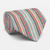 T - SHIRT RETRO LINES KRAWATTE (Gerollt)