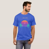 T‑Shirt Retro Sommer T-Shirt (Vorne ganz)