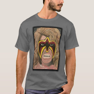 T-Shirt Retro-Vintage-Gemälde von The Warrior