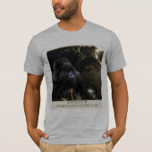 T - Shirt "RETT UNSERE MTN GORILLAS" (Vorderseite)