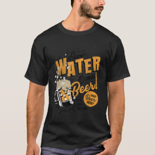 T-Shirt Rette Warter Drinks Cold Beers Nachtclub B