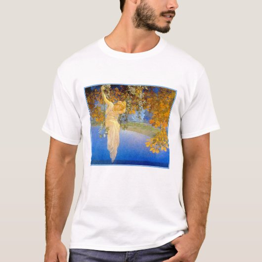 T - Shirt: Reveries - von Maxfied Parrish T-Shirt (Vorderseite)