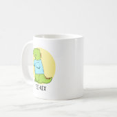 T-Shirt Rex Funny TShirt TRex Dinosaur Pun Kaffeetasse (Vorderseite Links)