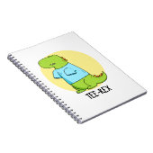 T-Shirt Rex Funny TShirt TRex Dinosaur Pun Notizblock (Rechte Seite)