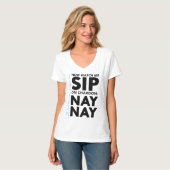 T-Shirt RHOAP Sip-/NayNay (Vorderseite Vollansicht)