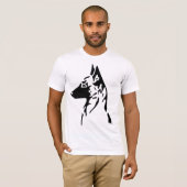t-shirt richte ich die Bewachung auf (Vorne ganz)
