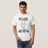 T - Shirt Richter nicht an meinem Pitbull! (Vorne ganz)