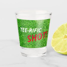 T-Shirt-Rific Shot Golf Lover Celebration Party Schnapsglas