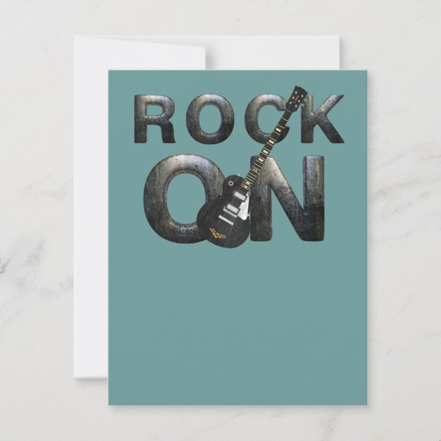 T-SHIRT Rock On (Vorderseite)