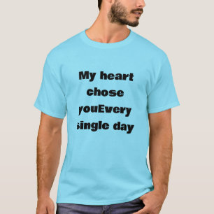T-Shirt Romantisches Liebeszitat T-Shirt - Herzlic
