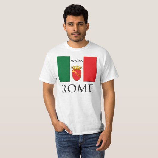 T-Shirt Roms Italien (Vorne ganz)