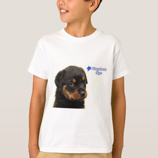 T - Shirt, Rottweiler, Welpen, Christlich T-Shirt (Vorderseite)
