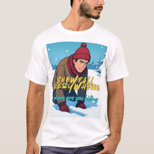 T-Shirt Rückruf, finde Liebe, Erinnerungen im Schn